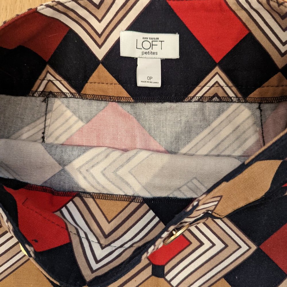 Geometric Skirt - Picture 2 of 2